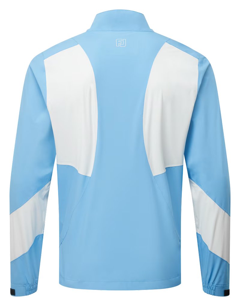 FootJoy HydroLite X herr golfjacka, mid blue/oyster grey