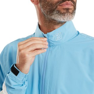 FootJoy HydroLite X herr golfjacka, mid blue/oyster grey