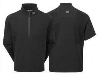 FootJoy HydroLite X Short Sleeve herr regnjacka, svart
