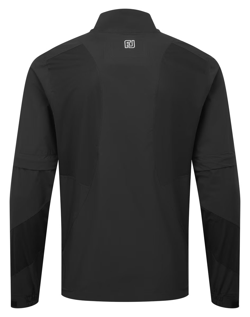 FootJoy HydroLite X Short Sleeve herr regnjacka, svart