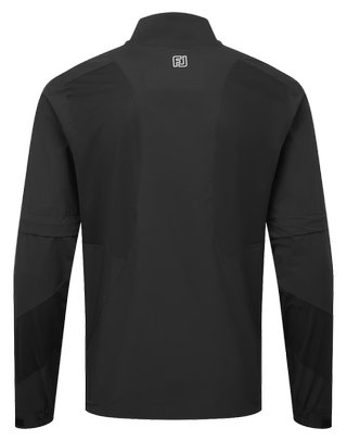 FootJoy HydroLite X Short Sleeve herr regnjacka, svart