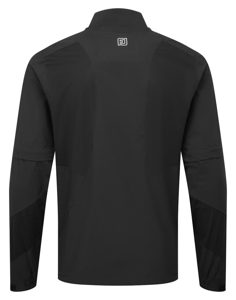 FootJoy HydroLite X Short Sleeve herr regnjacka, svart