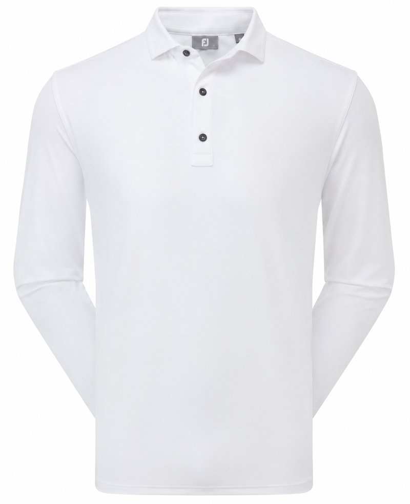 FootJoy ThermoSeries Longsleeves herr t-shirt, vit