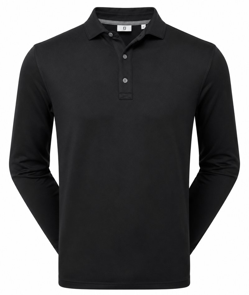 FootJoy ThermoSeries Longsleeves herr t-shirt, svart
