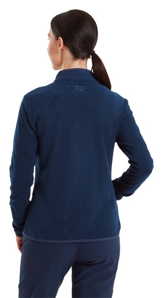 FootJoy MicroFleece Full-Zip Midlayer dam sweatshirt, navy