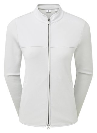 FootJoy MicroFleece Full-Zip Midlayer dam sweatshirt, grå