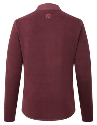 FootJoy MicroFleece Full-Zip Midlayer dam sweatshirt, port