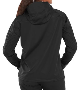 FootJoy HydroKnit damjacka, svart/grå/vit