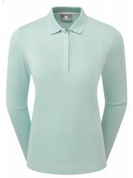 FootJoy ThermoSeries Longlsleeves dam t-shirt, eucalyptus