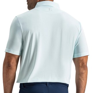 FootJoy Heritage Logo Lisle herr polo, white/mint julep