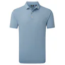 FootJoy Stretch Pique herr polo, solid winward blue