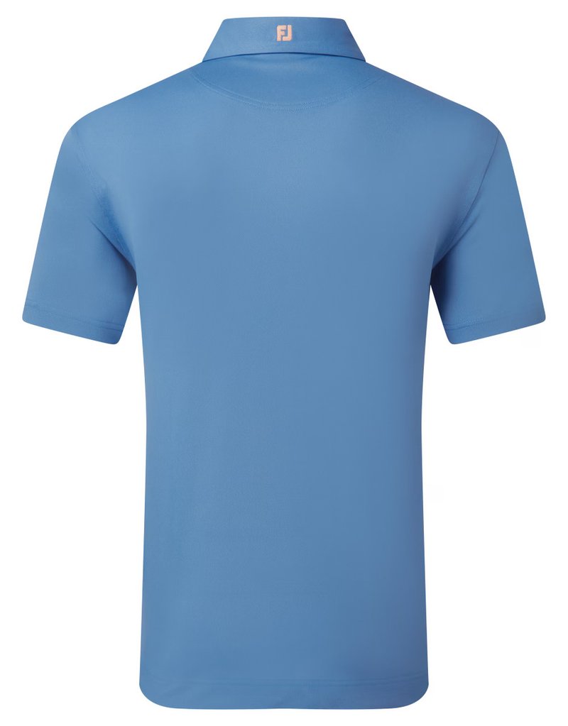 FootJoy Stretch Pique Solid herr polo, riviera