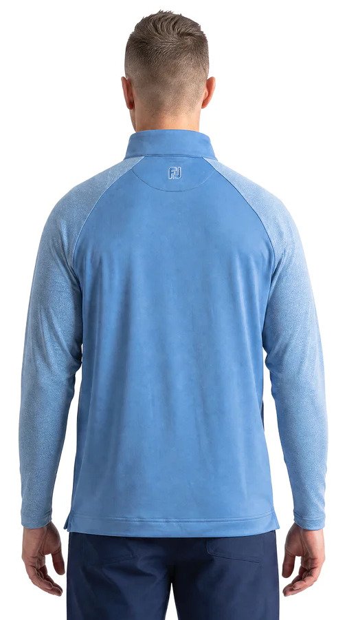 FootJoy Raglan H Block Chill-Out Midlayer Longsleeves herr t-shirt, riviera