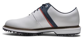 FootJoy Premiere Series - Packard herr golfskor, vit/blå/nantucket red