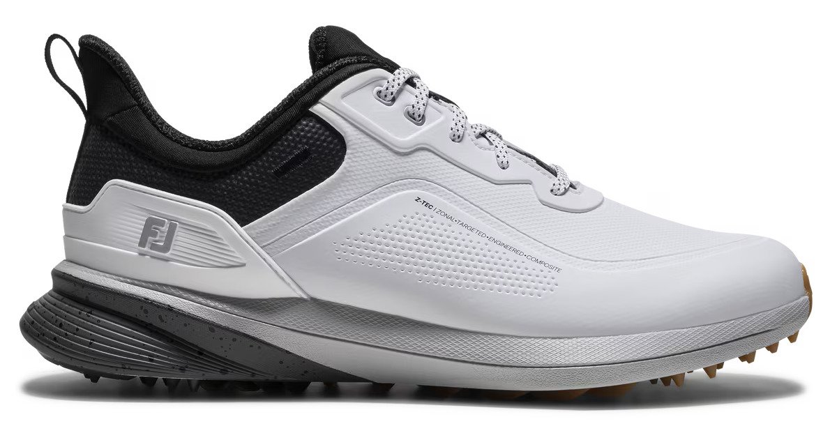 FootJoy PRO/SL herr golfskor, vit/svart gum
