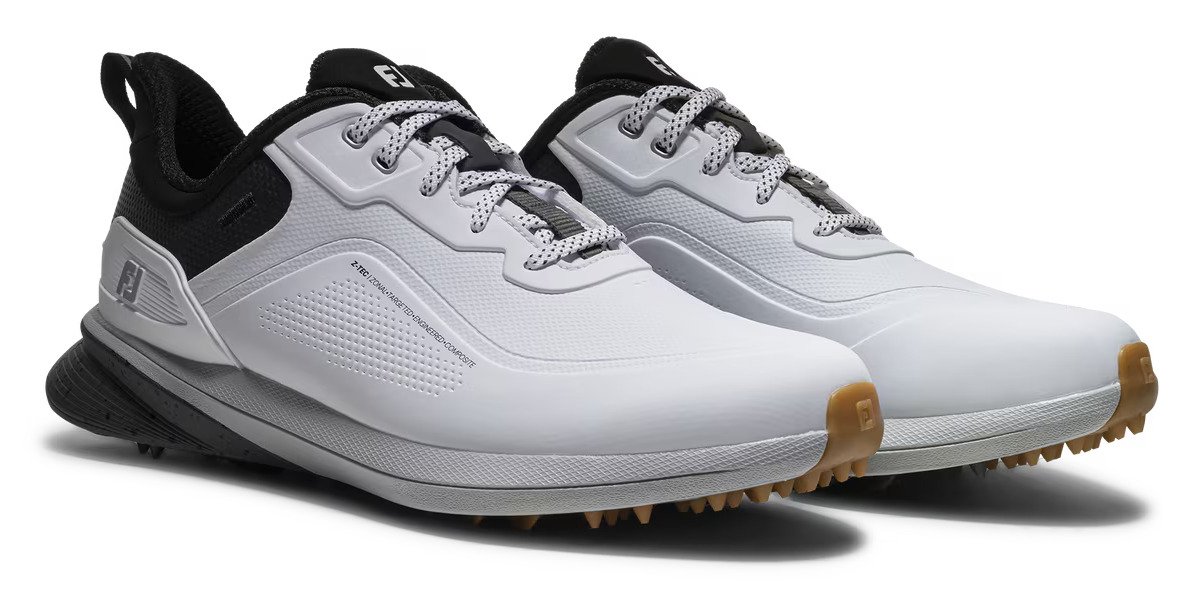 FootJoy PRO/SL herr golfskor, vit/svart gum