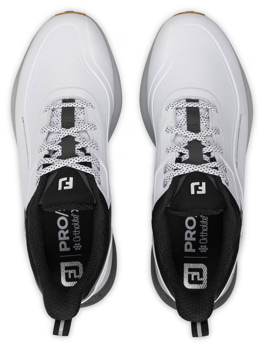 FootJoy PRO/SL herr golfskor, vit/svart gum