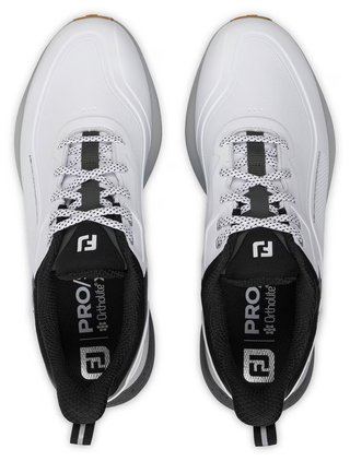 FootJoy PRO/SL herr golfskor, vit/svart gum
