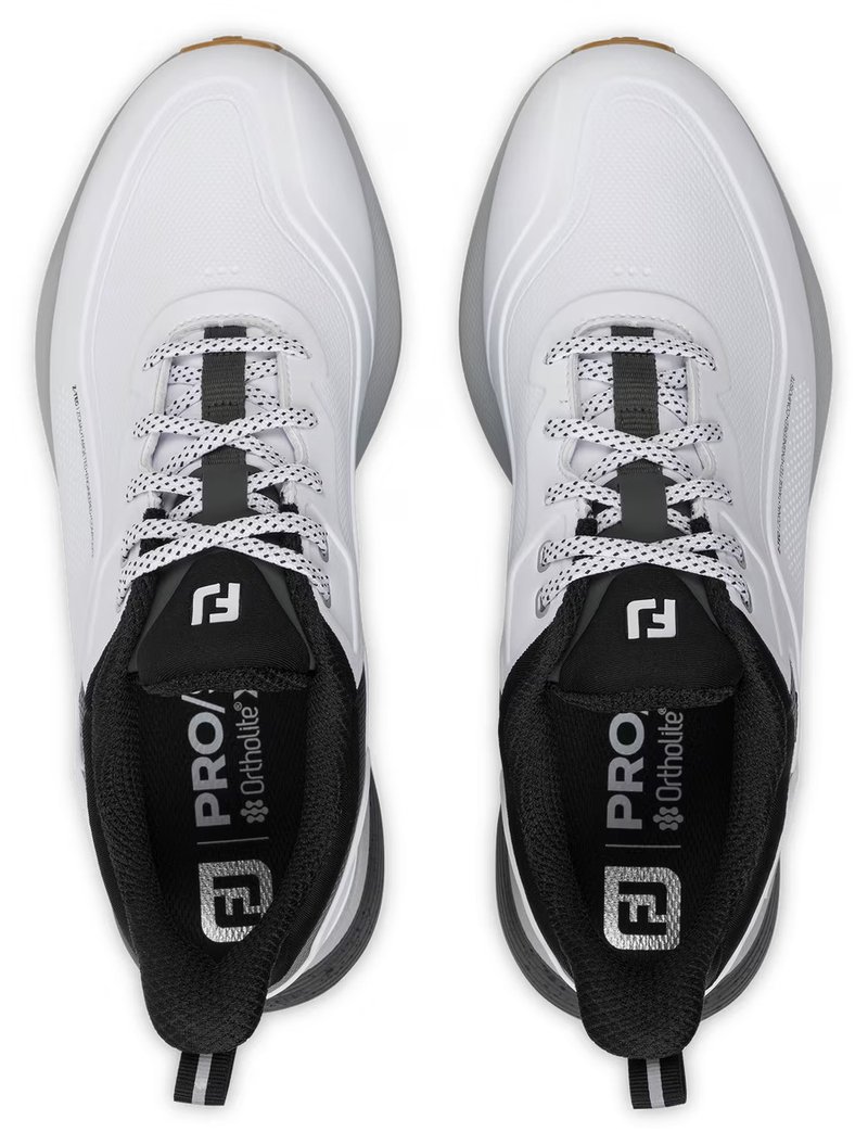 FootJoy PRO/SL herr golfskor, vit/svart gum