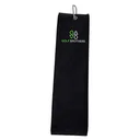 Golf Brothers Trifold golfhandduk, svart
