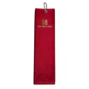 Golf Brothers Trifold golfhandduk, mörkröd