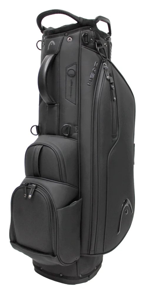 Head Golf PU Leather Premium Neutral NA cart bag, svart