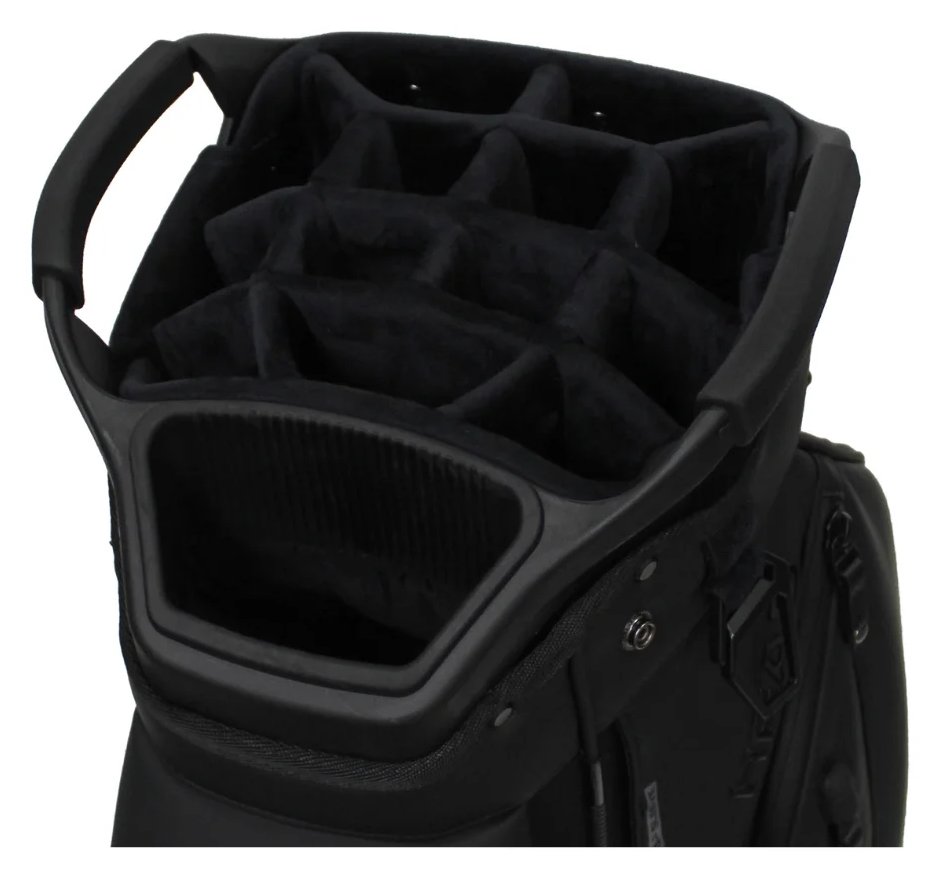 Head Golf PU Leather Premium Neutral NA cart bag, svart