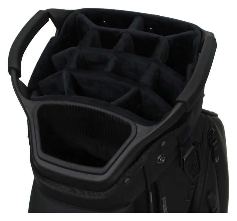 Head Golf PU Leather Premium Neutral NA cart bag, svart