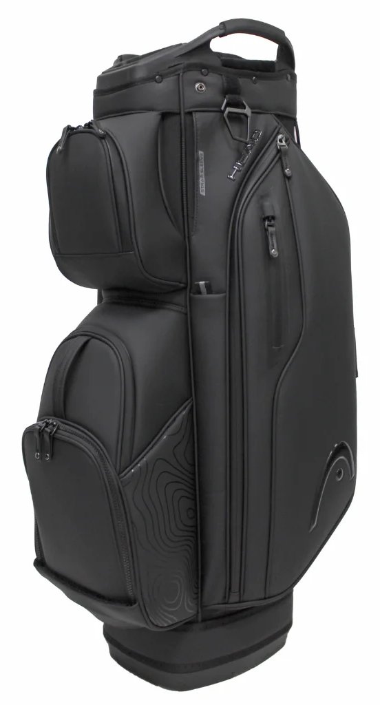Head Golf PU Leather Premium Neutral NA cart bag, svart
