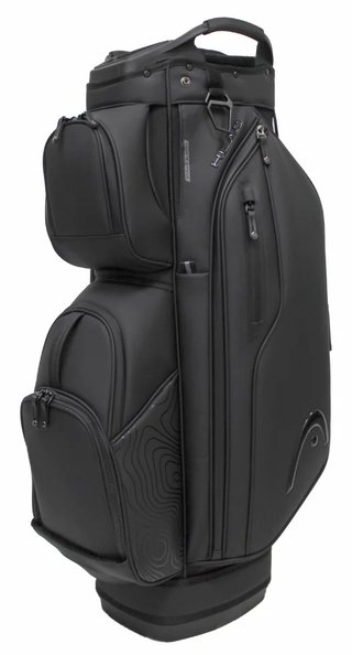Head Golf PU Leather Premium Neutral NA cart bag, svart