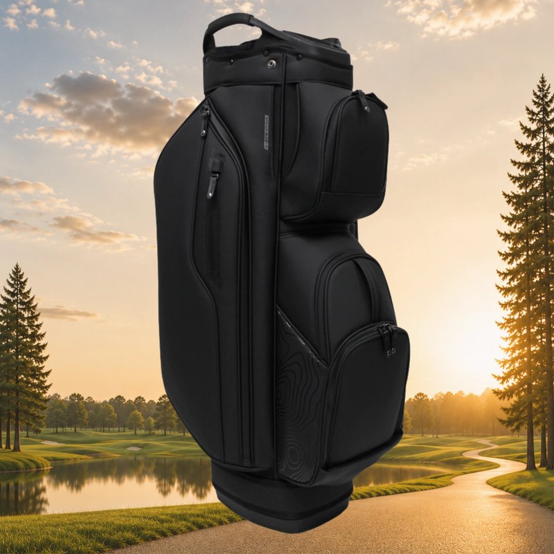 Head Golf PU Leather Premium Neutral NA cart bag, svart
