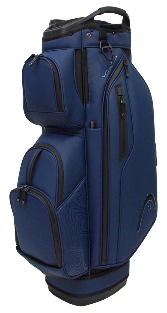 Head Golf PU Leather Premium cart bag, navy