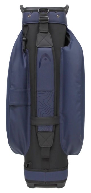 Head Golf PU Leather Premium cart bag, navy