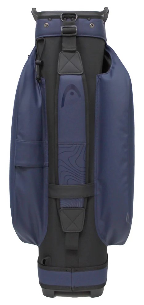 Head Golf PU Leather Premium cart bag, navy