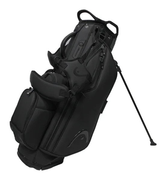Head Golf PU Leather Premium Neutral NA stand bag, svart