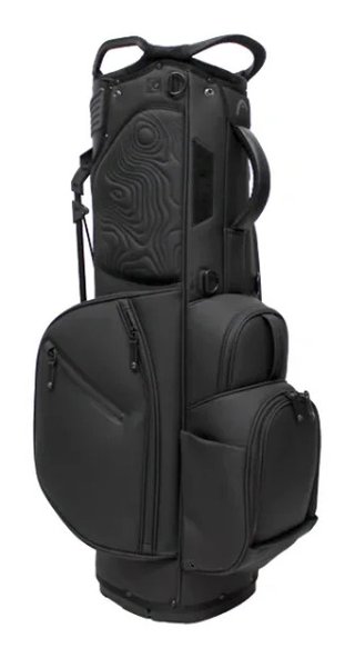 Head Golf PU Leather Premium Neutral NA stand bag, svart