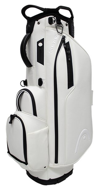 Head Golf PU Leather Premium Neutral NA stand bag, vit