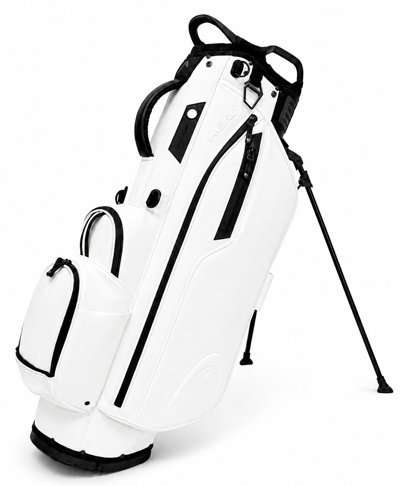 Head Golf PU Leather Premium Neutral NA stand bag, vit