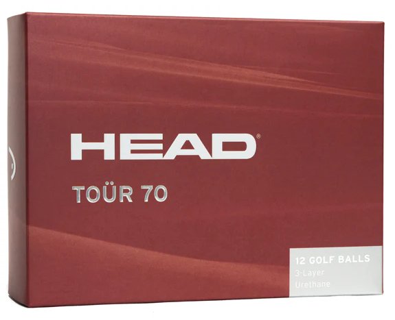 HEAD TOÜR 70 golfbollar