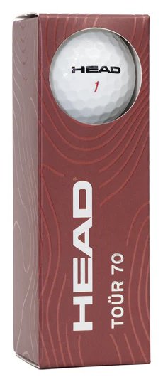 HEAD TOÜR 70 golfbollar