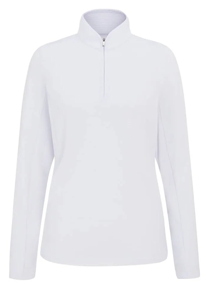 PING Abigale Performance Fleece damtröja, vit