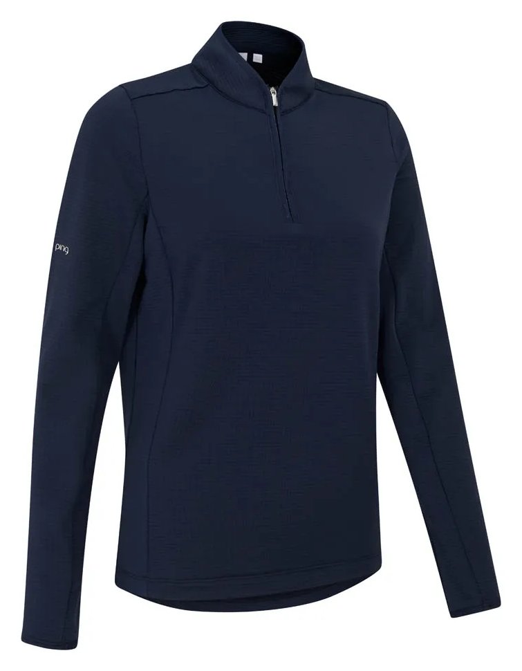 PING Abigale Performance Fleece damtröja, navy