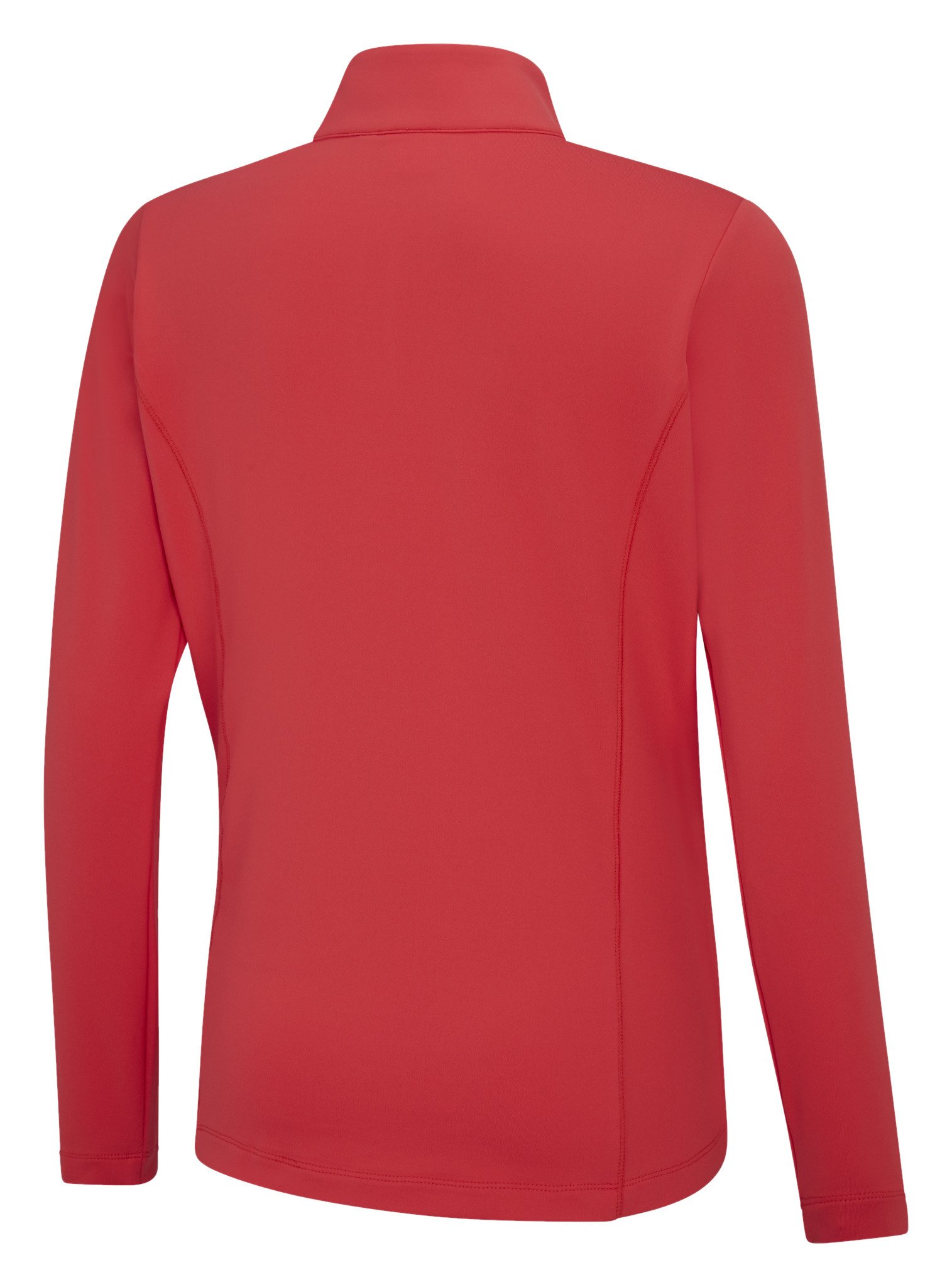 PING Aveline Half Zip damtopp med lång ärm, cayenne