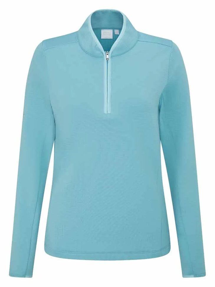 PING Abigale Performance Fleece damtröja, oasis