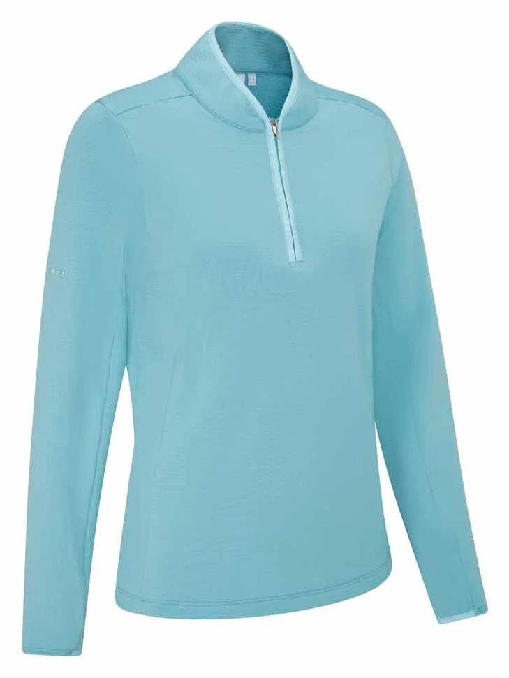 PING Abigale Performance Fleece damtröja, oasis
