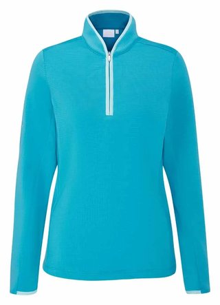 PING Abigale Performance Fleece damtröja, turkos