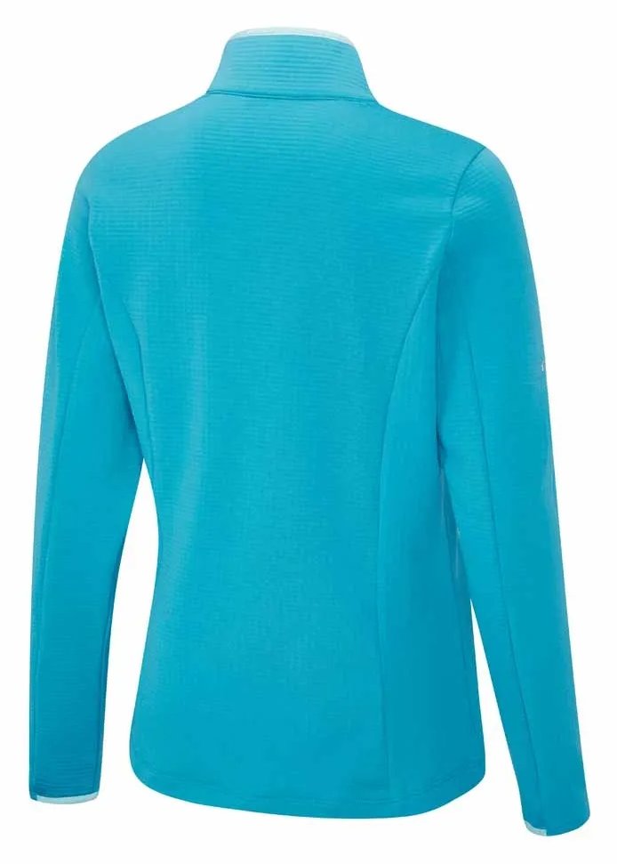 PING Abigale Performance Fleece damtröja, turkos