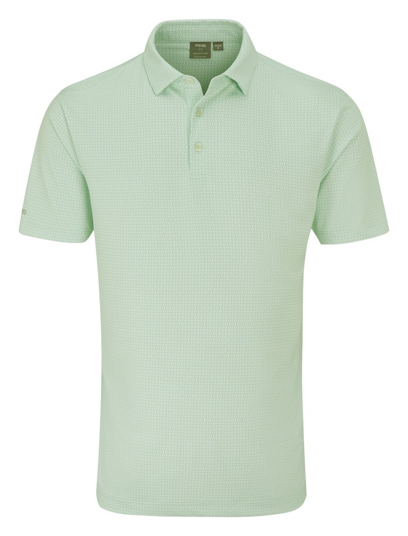 PING Gilmore herr polo, jade/white