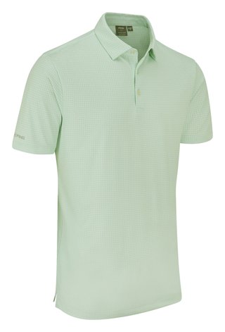 PING Gilmore herr polo, jade/white