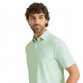 PING Gilmore herr polo, jade/white